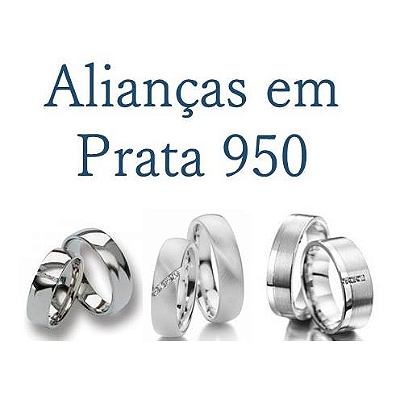 Alianças em Prata