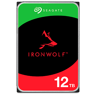 IronWolf HD 12TB Seagate ST12000VN0008 SATA 6Gb/s 7200RPM 256MB de cache