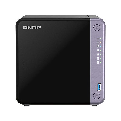 TS-432X Qnap - Storage NAS 4 baias SATA com 2 portas 2,5GbE e 1 porta 10GbE