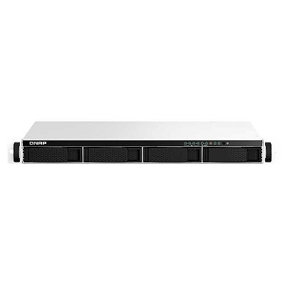 TS-464eU Qnap - NAS compacto 1U 4 baias e 2 portas 2,5GbE