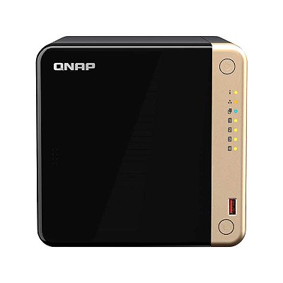TS-464 Qnap - Servidor NAS 4 baias de alta performance com 2 portas 2,5GbE