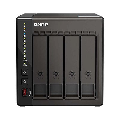 TS-453E Qnap - NAS 4 baias com alto desempenho 4-Core
