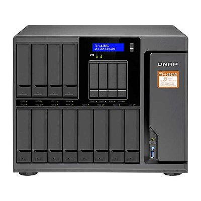 TS-1635AX Qnap - Storage NAS desktop 16 baias hot swappable