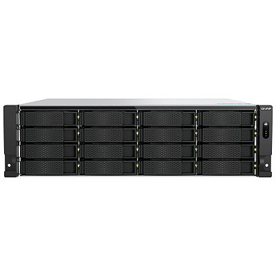 TS-h1677AXU-RP Qnap - Storage NAS ZFS 16 baias, AMD Ryzen 7000 e 32GB DDR5