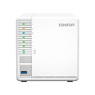TS-364 Qnap - Storage NAS com 3 baias ideal para RAID 5