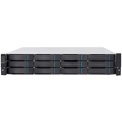 GS 1012S EonStor Infortrend - Storage SAN/NAS 12 baias rack 2U
