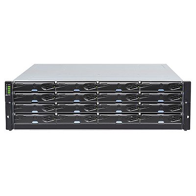DS 1016R2C EonStor Infortrend - Storage SAN 3U com 16 baias SAS/SATA