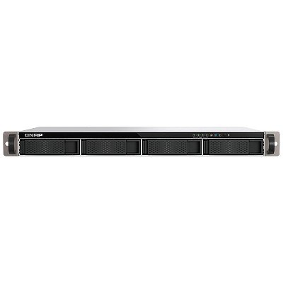 TS-433eU Qnap - Storage NAS Rack 1U 4 baias SATA com 2 portas de rede 2,5GbE