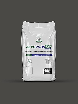 Agrophós 180 Premium - Núcleo Mineral e Vitamínico com Prebióticos e Probióticos - Saco 10kg