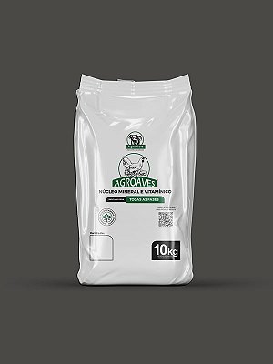 Agroaves - Núcleo Mineral e Vitamínico - Saco 10kg