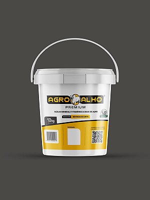 Agroalho Premium - Núcleo Mineral e Vitamínico a Base de Alho - Balde 10kg