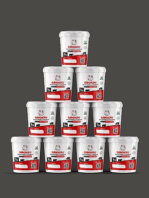 Combo 10 Baldes 1kg Suínoagro - Núcleo Mineral e Vitamínico