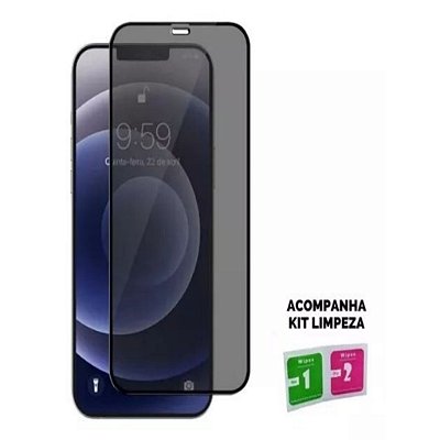 Película MOTOROLA Privacidade de Vidro 3D Privativa Anti-Espião