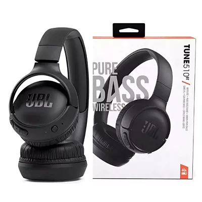 Fone de ouvido Sem Fio Bluetooth   Dobrável