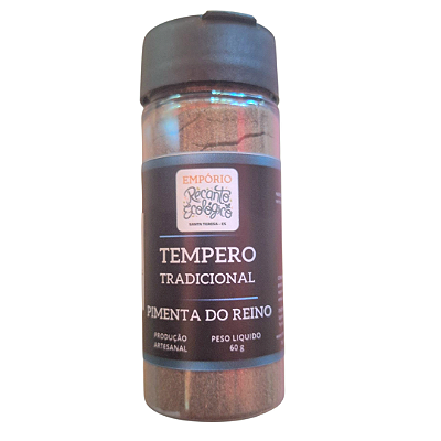 Pimenta do Reino Preta Moída 60g