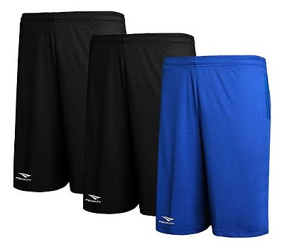 Kit 3 Shorts Treino Masculino X Penalty -  Corrida/fitness