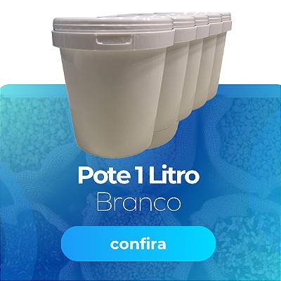 Pote 1 Litro Branco
