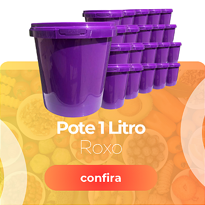 Pote 1 Litro Roxo