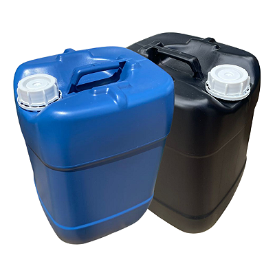 Bombona 20L Azul Reciclado com Tampa Rosca e Anel de Vedação