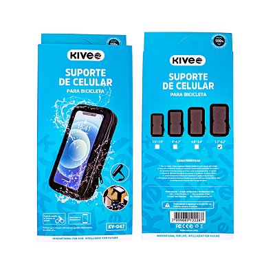 Suporte Para Bicicleta Tamanho 6.2 Kivee Kv047