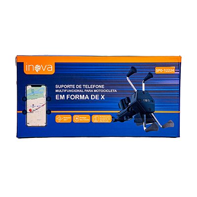 Suporte Para Moto Com Carregador Inova Spo12224