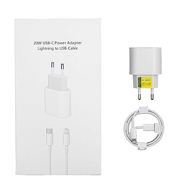 Carregador Ios 20w Com Cabo A2307/A2485