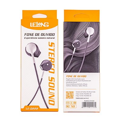 Fone Com Fio Lelong Le0222