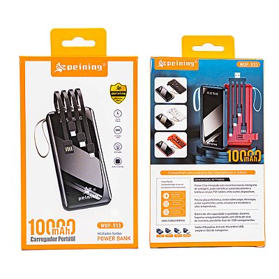 Power Bank 10mah Peining Wup933