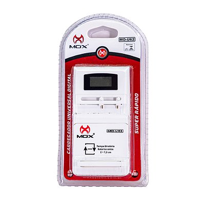 Carregador Universal Digital Mox Mou62