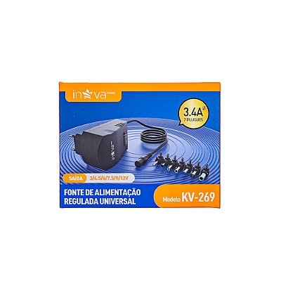 Fonte De Alimentação 7 Plugues Inova Kv269