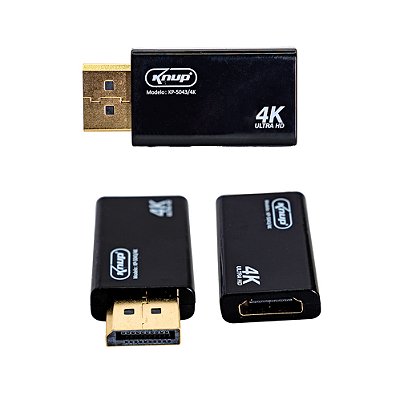 Adaptador Hdmi 4k X Display Port Knup Kp5043