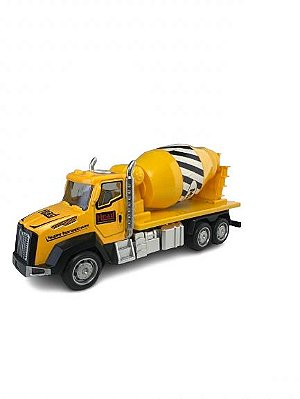Carrinho De Metal Caminhão de Construção Betoneira