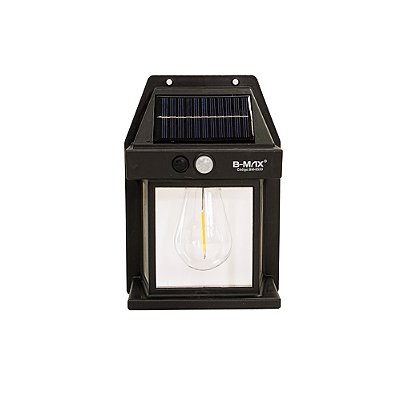 Lanterna Com Sensor Solar Bmax Bm8530