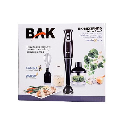 Mixer 3 Em 1 127v 250w Bak