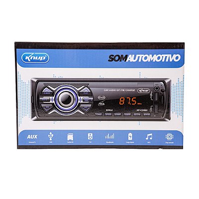 Som Automotivo 60w Knup Kpc30bh
