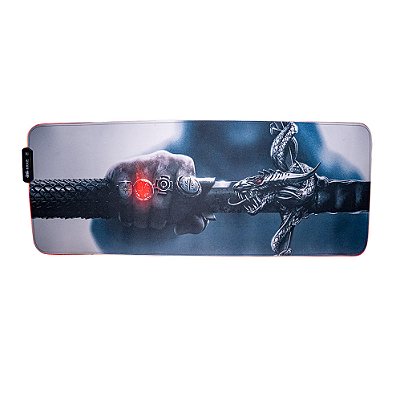 Mouse Pad Rgb Com Led 800x300 Knup Kps011