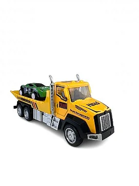 Carrinho De Metal Caminhão de Construção Prancha