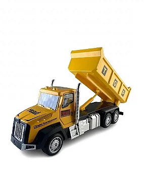Carrinho De Metal Caminhão de Construção Caçamba