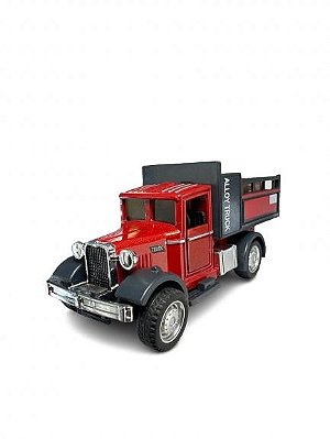 Miniatura Caminhão Retrô Carga de Barril