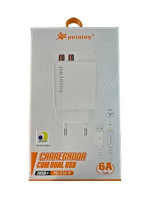 Carregador Ios 6a Peining Pei216ip