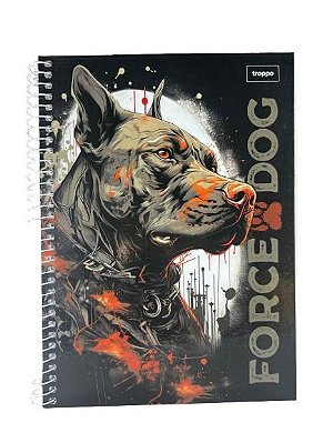 Kit 5 Unid Caderno Univ 96 Fls 1 Mat Force Dog