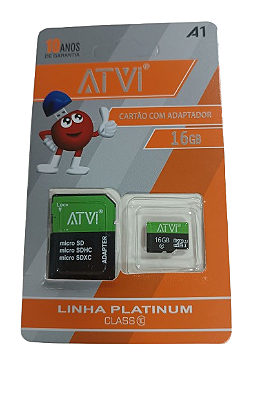 Cartão De Memória 16gb Atvi C16
