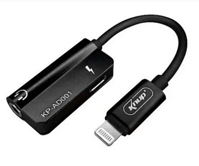 Adaptador Ios X P2 + Alimentação Knup Kpad001