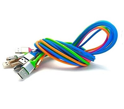 Cabo Color Tpc 1m Kit 10 Unidades