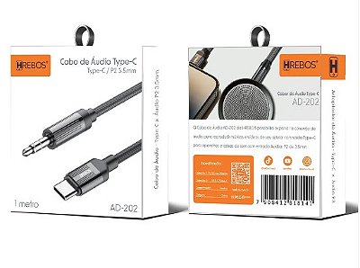 Adaptador Tpc X P2 Macho 1m Hrebos Ad202