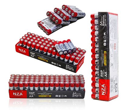 Pilha 2a 1.5v Nza Caixa Com 60 Unidades