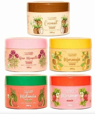 Esfoliante Corpo e Rosto Miss Rôse 280g