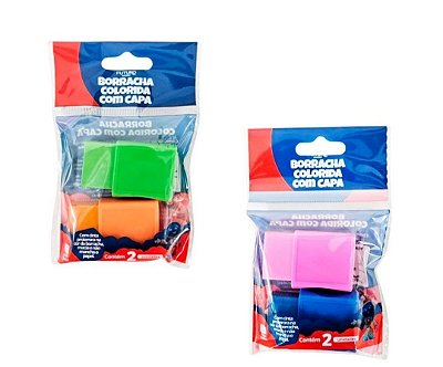 Borracha Colorida Com Capa Futuro Fe022210