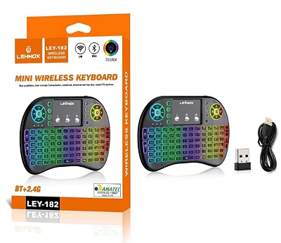 Mini Teclado Sem Fio Lehmox Ley182
