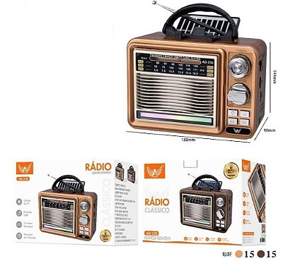 Radio Classico Am/Fm Altomex Ad238